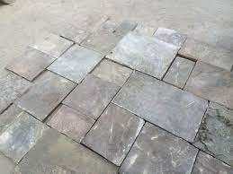 Genuine Reclaimed York Stone Paving 35 70 Mm Thick Now We Can Produce 25 30 Mm Re Calibrated For Internal Flooring York Stone Stone Masonry Stone Flooring