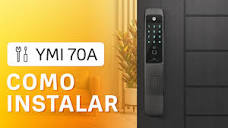 Tutorial de Instalação | Fechadura Digital Biométrica YMI 70 A ...