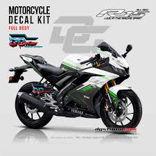 Sebab ketiganya sudah mengerek harga pada april 2021. Decal Striping R15 V3 Putih Hitech Line Dg Stiker
