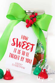 If ifs and buts were candies and nuts, we'd all have a merry christmas. Super Cute And Easy Teacher Christmas Tags And Gifts Skip To My Lou