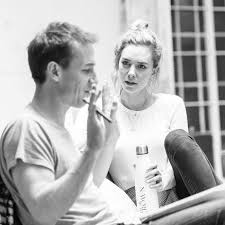 New Pics Of Tobias Menzies Rehearsing For Uncle Vanya Tobias Pics Outlander