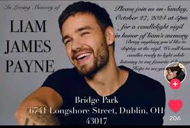 Liam Payne Memorial Service Ohio