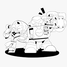 Brawl stars leent zich behalve als spel voor je smartphone en tablet ook goed als inspiratie voor een serie kleurplaten. Coloring Pages Surge Brawl Stars Download And Print For Free