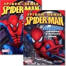 Create an account or log into facebook. Bendon 1 Piece Spiderman Jumbo Coloring Activity Book 96 Pg Assorted