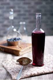 Homemade Blueberry Wine