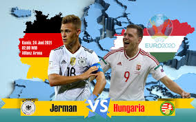 Timnas jerman akan berhadapan dengan timnas hungaria di matchday 3 grup f euro 2020, kamis (24/6/2021). 2gl9rokobd2ilm