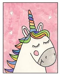 Easy Unicorn Drawing Art Projects For Kids It helps people, particularly young children; easy unicorn drawing art projects for