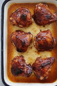 Remove the pan and generously pour 1/2 of the barbecue sauce over chicken. Baked Honey Barbecue Chicken Rasa Malaysia