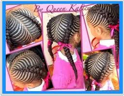 For example, normal knit hair models are a good model for both women and girls. 103 Adorable Braid Hairstyles For Kids Braided Hairstyles African Braids Hairstyles Little Girl Braid Hairstyles Kids Braided Hairstyles