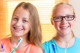 Tilt your toothbrush 45 degrees to clean the top and. Oral Hygiene While In Braces