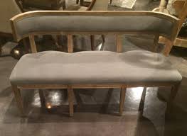 Thank you to everyone that posted a comment, so many great ideas and things i didn't even think of for this. Canvas And Wood Curved Dining Bench Mecox Gardens