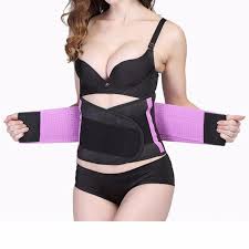 Shapers Lilas Cinta Modeladora Treino Sport Emegrecedor Afinador De Cintura Cinta Modeladora Cintas Modeladores