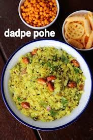 Dadpe Pohe Recipe Dadpe Poha Maharashtrian Dadpe Pohe Recipe Recipe Poha Recipe Recipes Chaat Recipe