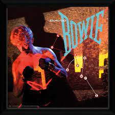David bowie let's dance emi cdp 7460022 original 1984 japan japanese cd album. David Bowie Lets Dance Framed Album Print