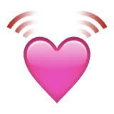 Beating Heart Emoji Heart Emoji Emoji Love Gif