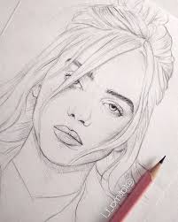 Witness the incredible rise of billie eilish in billie eilish: Eine Bleistiftskizze Von Billie Eilish Fatima Pencil Art Fatima Pencil Sketch Artof Pencil Drawing Pencil Drawing Bleistiftskizzen Skizzen Bleistift
