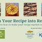 Turning Recipes Into Reality event image