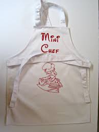 Children 39 S Apron Apron For Little Chef Girl Apron Etsy Little Chef