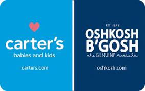 You can check your balance or learn more about the policies regarding the use of this gift card by visiting our website at www.carters.com or by visiting any carter's or oshkosh b'gosh retail. Carter S Oshkosh B Gosh Gift Card Giftcards Com