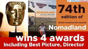 Nomadland has been named the best film of 2020 at the ee british academy film awards, which were handed out on sunday by the british academy of film and television arts (bafta). 2021 Ee British Academy Film Awards Nomadland Won 4 Bafta S Including Best Picture