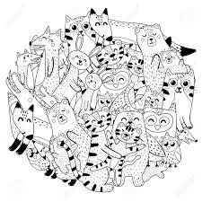 Animals have some fascinating ways to rear offspring, and some of those practices prove shocking. Circle Coloring Page With Mothers And Their Babies Animals Royalty Free Cliparts Vectors And Stock Illustration Image 125653356