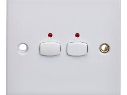 2 gang light switches also known as double light switches have two switches on the plate which control two lighting circuits. Smart Two Gang Light Switch Miho009 Energy Saving Products Energenie