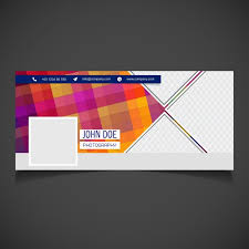 5 easy steps to create a facebook banner template on canva. Free Vector Facebook Cover Colorful In Flat Design