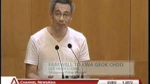 I salute your strength, sir. Family Fecs Remembering Mrs Lee Kuan Yew