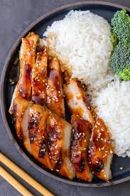 Classic chicken teriyaki prepared in the authentic japanese cooking method. Grilled Teriyaki Chicken Momsdish