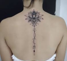 Ideas Of Stylish Spiritual Tattoos For Protection In Up To Date Techniques In 2021 Neck Tattoo Cover Up Spine Tattoos For Women Cover Up Tattoos For Women