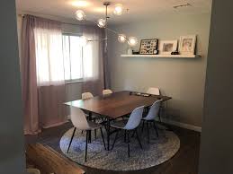 You can have floating shelves anywhere on your walls and needn't worry about extending it to the base of the room. Absolutely Everything In My Dining Room Was Thrifted Except For The Floating Shelf And Curtains Even The Light Fixture Thriftstorehauls