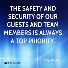 Use the right tool, for the right job, in the right way. Quotes About Safety And Security 78 Quotes
