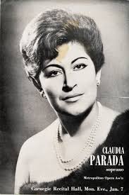 Afiche personal de Claudia Parada