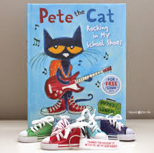 Mrs gilchrist s class pete the cat awesome adjectives pack i. Pete The Cat Party Favor Rocking In My School Shoes Keychains And Printable Repeat Crafter Me