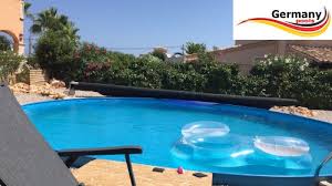 350 X 125 Cm Stahlwandpool Komplettset Anthrazit Shop Swimmingpool De