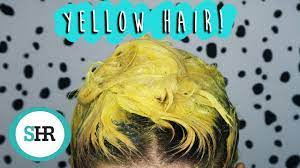 And hey, for all the people who've. I Dyed My Hair Yellow Youtube