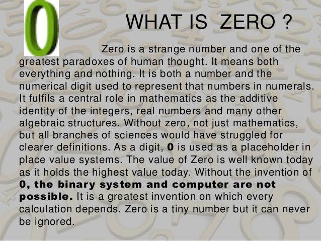 Image result for invention of zero history"