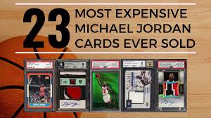 We do not factor unsold items into our prices. 23 Most Expensive Michael Jordan Cards Ever Sold Old Sports Cards