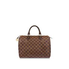 The current price for louis vuitton speedy 30 is 1020$ as of october 2018. Speedy 30 Damier Ebene Canvas Handbags Louis Vuitton