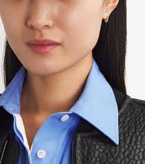 Jade Trau Yellow And Diamond Envoy Chain Loop Earrings