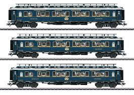 Orient expresso freut sich auf ihren besuch! Marklin 42791 H0 Schnellzugwagen Set 2 Simplon Orient Express Ciwl Ep Ii