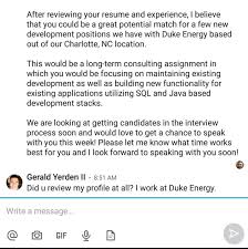 Everyone Here Deals With Recruiters I Get It Can T Be An Easy Job But Can You At Least See Where I Work At Currently Devrant
