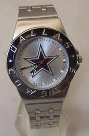 Dallas Cowboys Watch Mens Avon Release 2007 Stainless Wristwatch New Dallas Cowboys Watch Cowboys Watch Dallas Cowboys