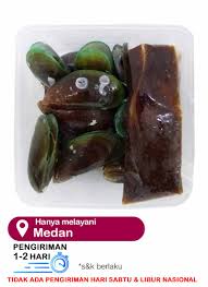 Ayam bakar khas dinar yang memiliki tekstur yang lembut dan dibakar dengan kecap sehingga memiliki cita rasa yang manis. Precook Kerang Hijau Black Pepper 500g Klikindomaret