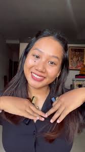 Swatches lipstick purbasari color matte di bibir💄