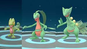 Pokemon Go Treecko To Grovyle To Sceptile Evolution Showcase Pokedex 252 253 And 254 Youtube