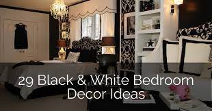 A black and white bedroom gives you the perfect canvas on which you can experiment with a variety of these audacious hues. 29 Black White Bedroom Decor Ideas Sebring Design Build