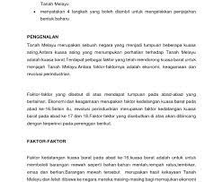 3.5 faktor kedatangan jepun ke negara kita. Faktor Faktor Kedatangan Kuasa Barat Ke Negara Kita Sakk Kal
