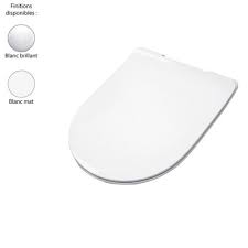 Plusieurs coloris disponibles, livraison en 48h. Abattant Wc Declipsable Slim Blanc Pour Cuvette File 2 0 Artceram