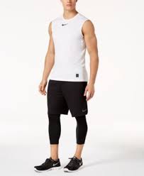Nike Men S Dri Fit Pro Compression Tights Black 2xl Mens Workout Clothes Basketball Shorts Ladies Golf